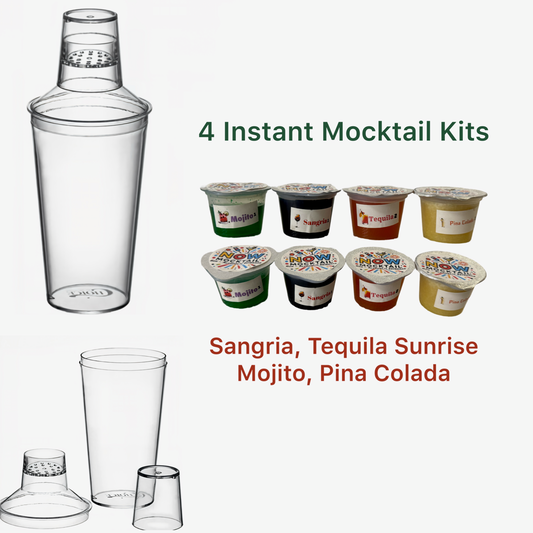 Starter Pack (One Shaker and Four Instant Kits/$2.50 Per Serving)