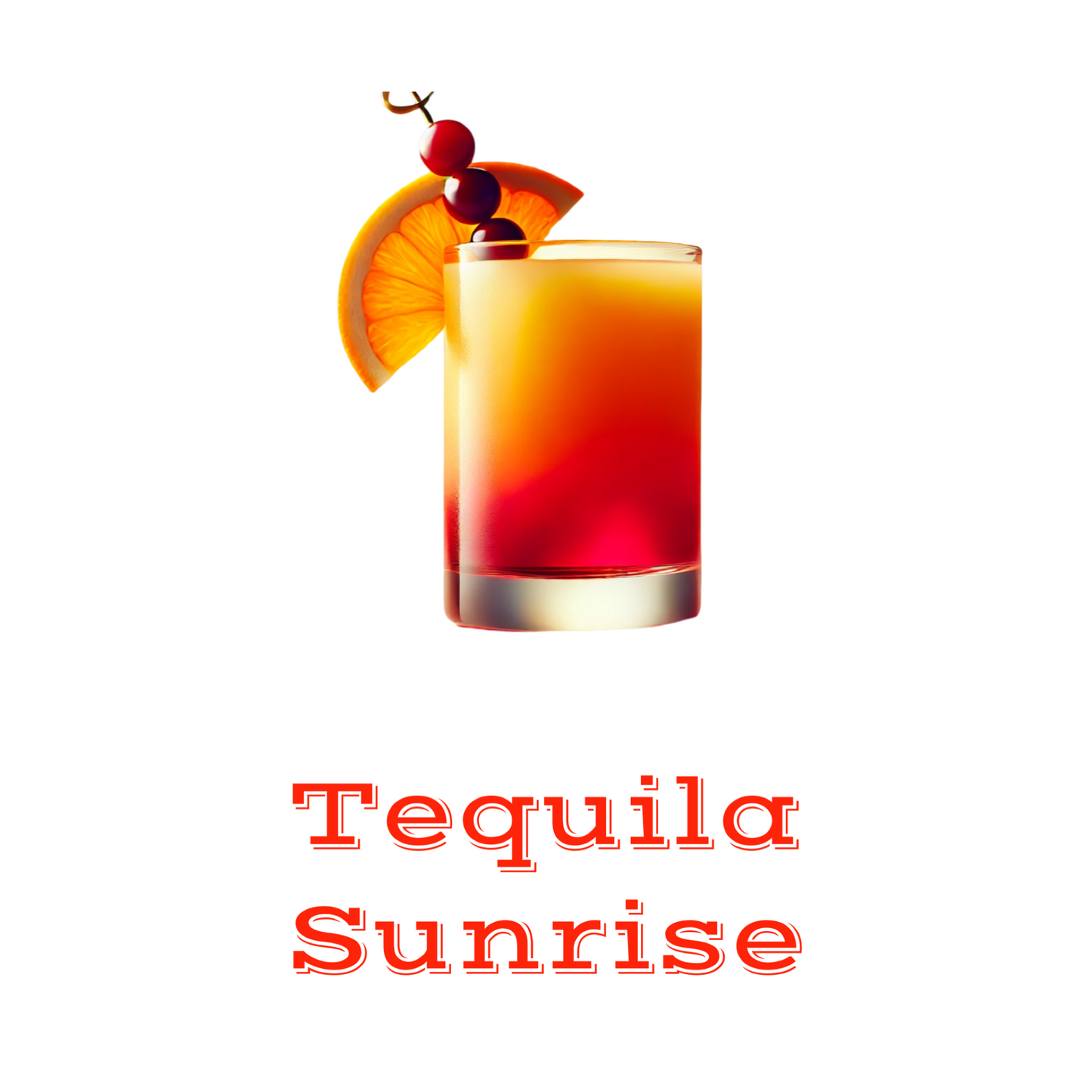 Mocktail Tequila Sunrise