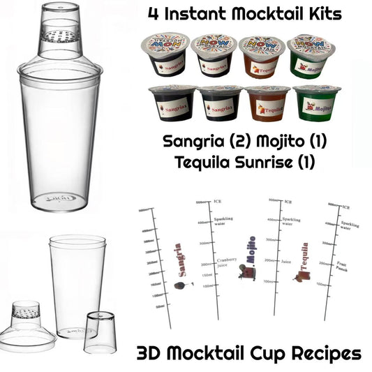 Starter Pack (One Shaker and Four Instant Kits/$2.50 Per Serving)